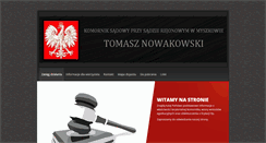 Desktop Screenshot of komornikmyszkow.pl